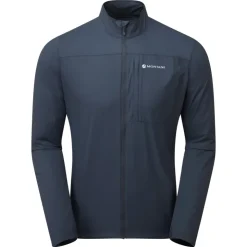 Windshirts-Montane Mens Featherlite Jacket - Eclipse Blue