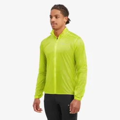 Windshirts-Montane Mens Featherlite Nano Jacket - Citrus Spring