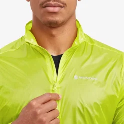 Windshirts-Montane Mens Featherlite Nano Jacket - Citrus Spring