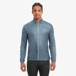 Windshirts-Montane Mens Featherlite Nano Jacket - Stone Blue
