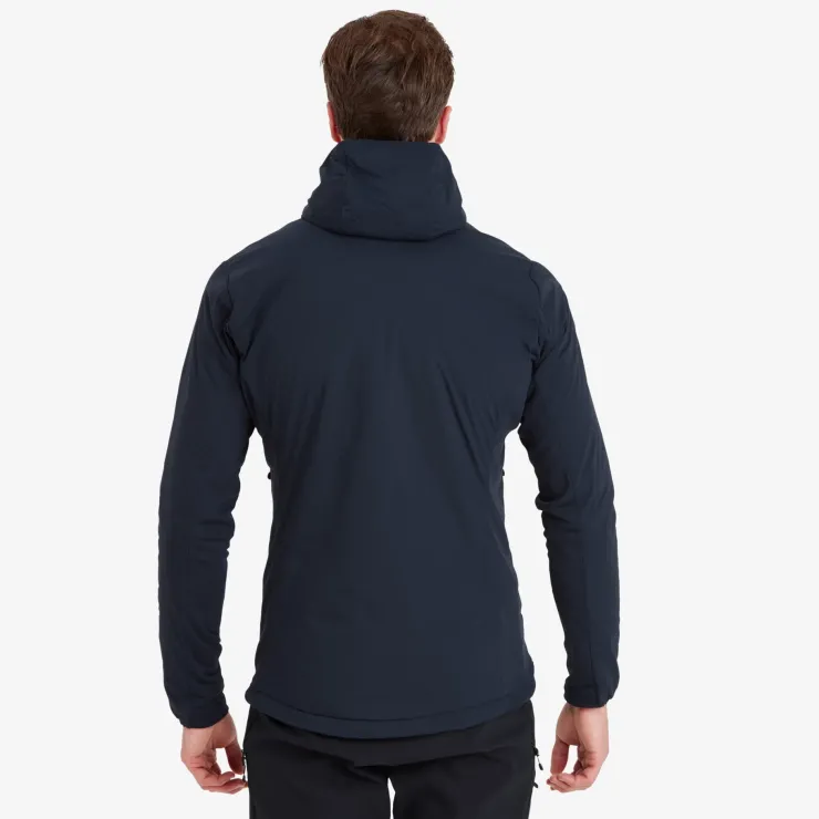 Insulated Jackets-Montane Mens Fireball Lite Hoodie - Eclipse Blue