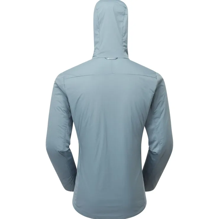 Insulated Jackets-Montane Mens Fireball Lite Hoodie - Stone Blue