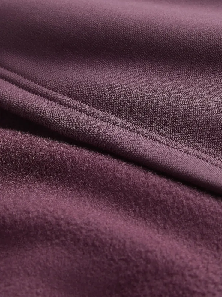 Fleece & Mid Layer-Montane Mens Fury Hoodie - Dark Garnet