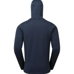 Fleece & Mid Layer-Montane Mens Fury Hoodie - Eclipse Blue