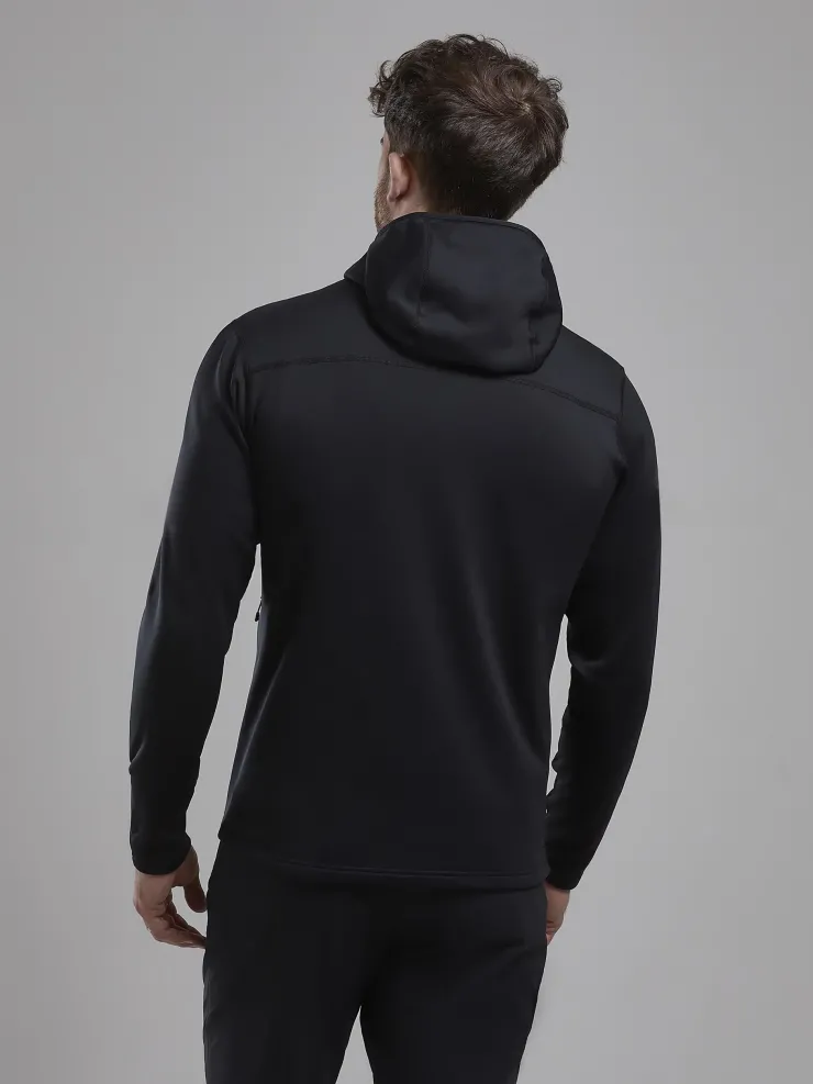 Fleece & Mid Layer-Montane Mens Fury Lite Hoodie - Black