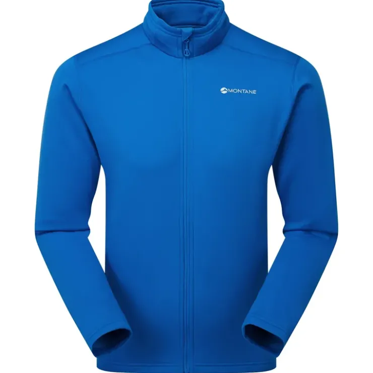 Fleece & Mid Layer-Montane Mens Fury Lite Jacket - Neptune Blue