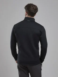 Fleece & Mid Layer-Montane Mens Fury XT Pull-On - Black