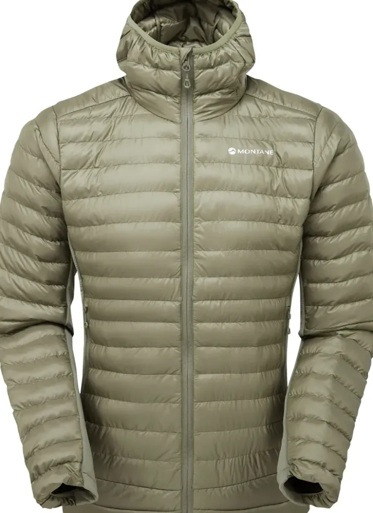 Insulated Jackets-Montane Mens Icarus Lite Hoodie - Caper