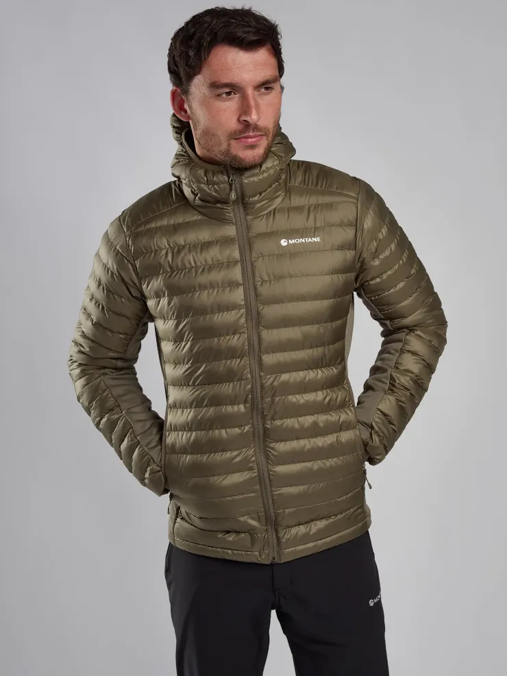 Insulated Jackets-Montane Mens Icarus Lite Hoodie - Caper