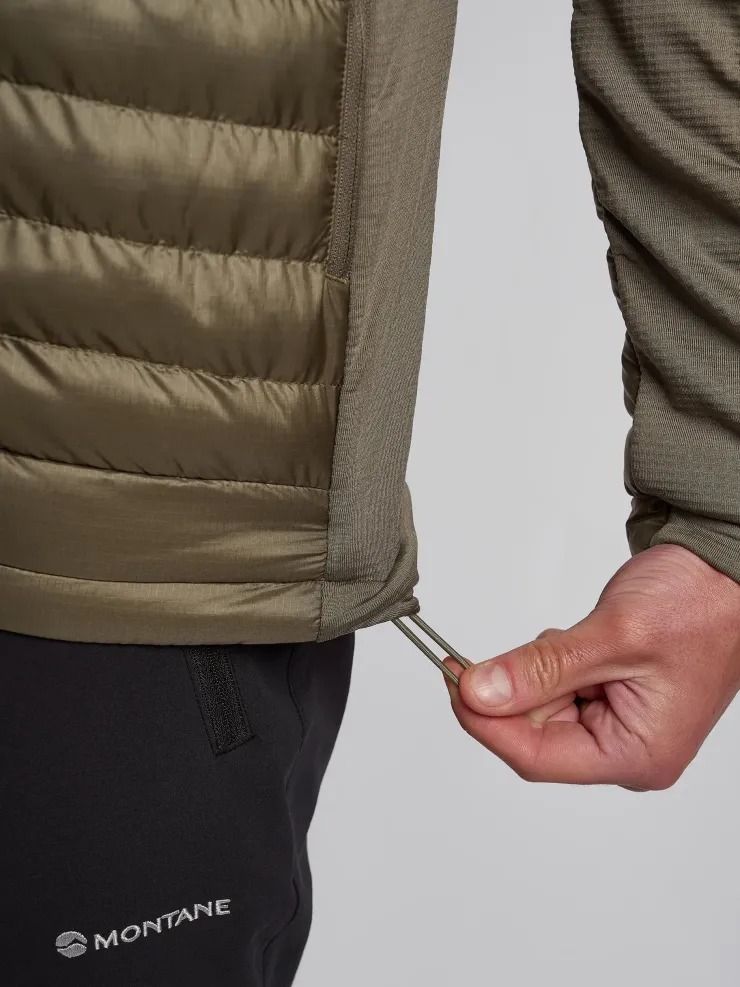 Insulated Jackets-Montane Mens Icarus Lite Hoodie - Caper