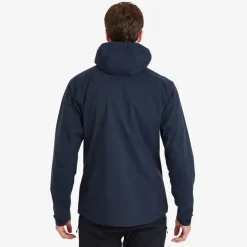 Waterproof Jackets-Montane Mens Phase Lite Jacket - Eclipse Blue