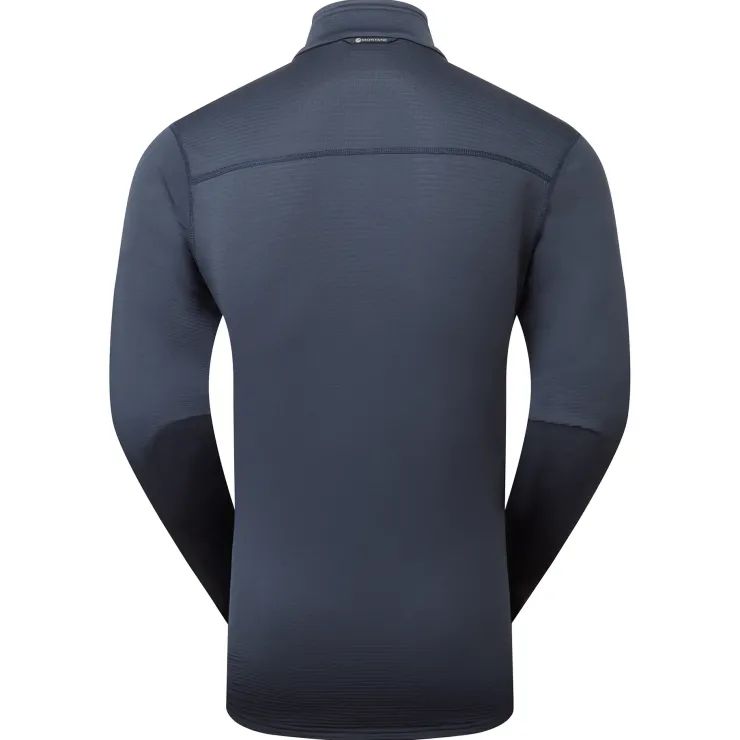 Fleece & Mid Layer-Montane Mens Protium Lite Pull-On - Eclipse Blue