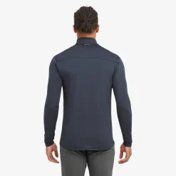 Fleece & Mid Layer-Montane Mens Protium Lite Pull-On - Eclipse Blue