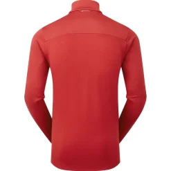 Fleece & Mid Layer-Montane Mens Protium Pull-On - Acer Red