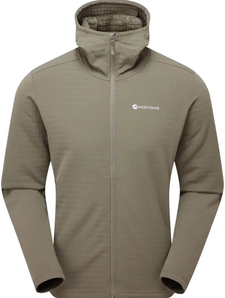 Fleece & Mid Layer-Montane Mens Protium XT Hoodie - Caper