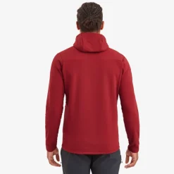 Fleece & Mid Layer-Montane Mens Protium XT Hoodie - Acer Red