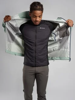Insulated Jackets-Montane Mens Sirocco Lite Jacket - Black