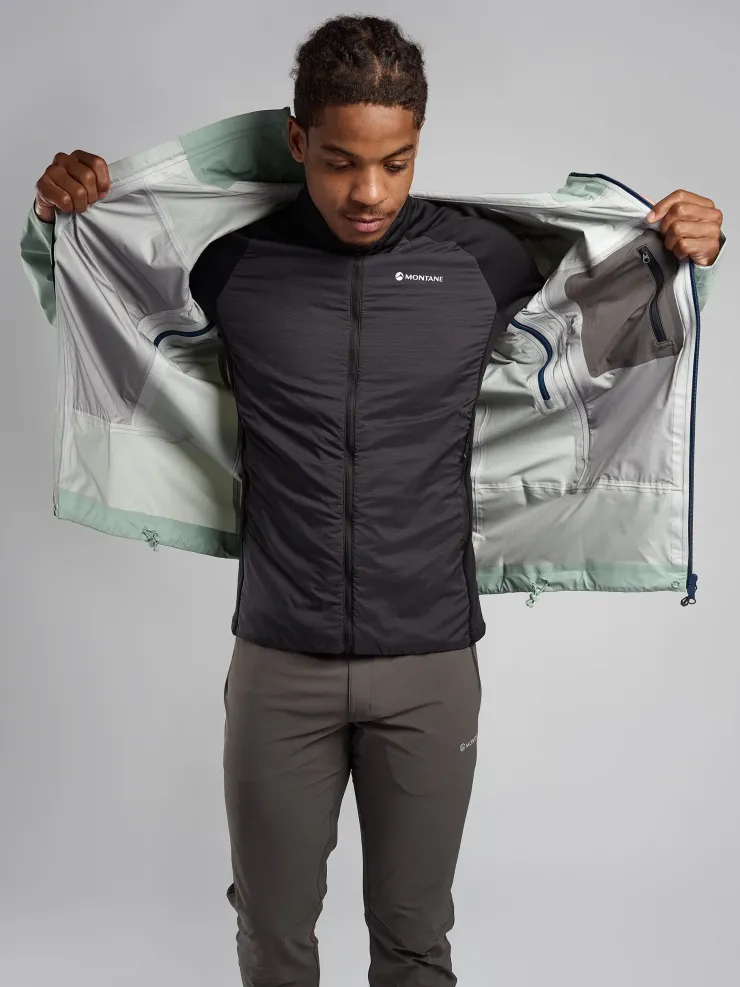 Insulated Jackets-Montane Mens Sirocco Lite Jacket - Black