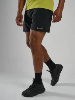 Shorts & Skirts|Shorts-Montane Mens Slipstream 5 Shorts - Black