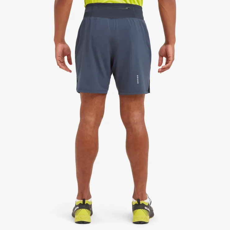 Shorts-Montane Mens Slipstream 7 Shorts - Eclipse Blue