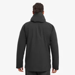 Waterproof Jackets-Montane Mens Solution Jacket - Black
