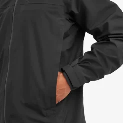 Waterproof Jackets-Montane Mens Solution Jacket - Black