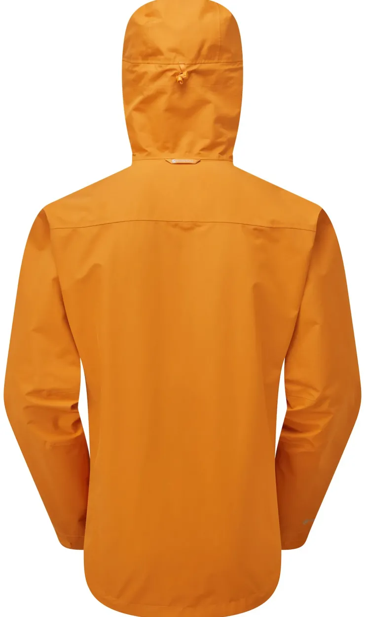 Waterproof Jackets-Montane Mens Spirit Jacket - Flame Orange