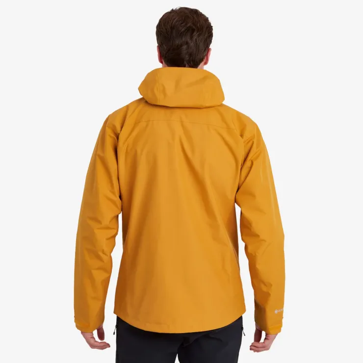 Waterproof Jackets-Montane Mens Spirit Jacket - Flame Orange