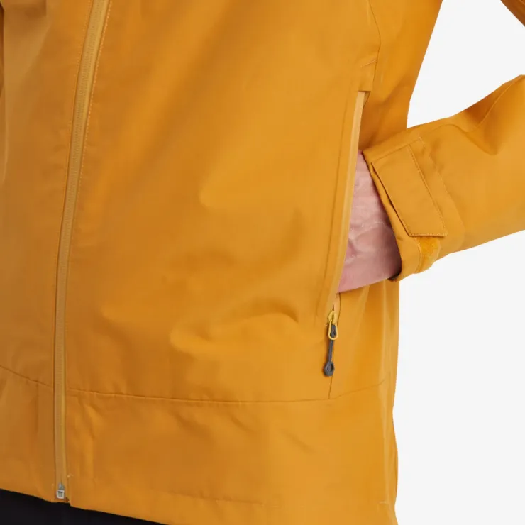 Waterproof Jackets-Montane Mens Spirit Jacket - Flame Orange