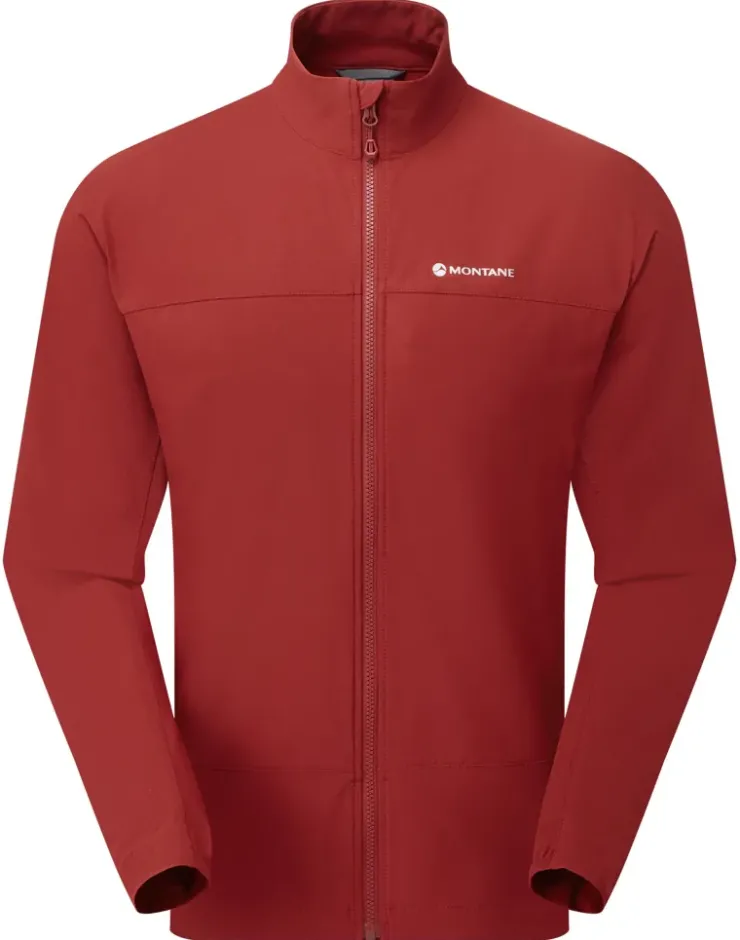 Softshell Jackets-Montane Mens Tenacity Jacket - Dark Maple