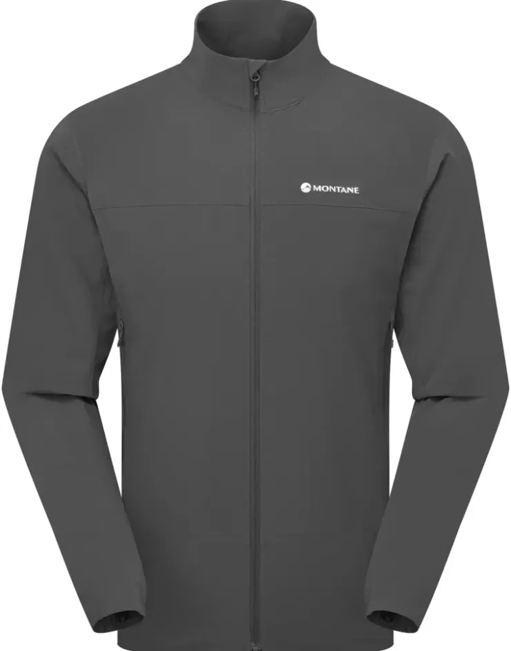 Softshell Jackets-Montane Mens Tenacity Nano Jacket - Midnight Grey