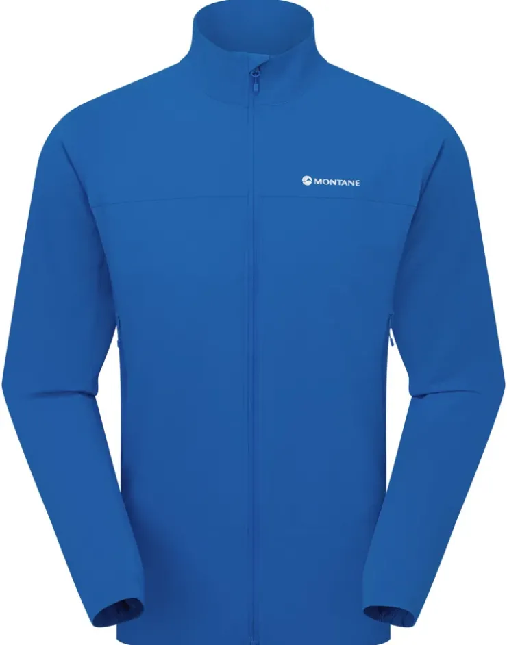 Softshell Jackets-Montane Mens Tenacity Nano Jacket - Neptune Blue
