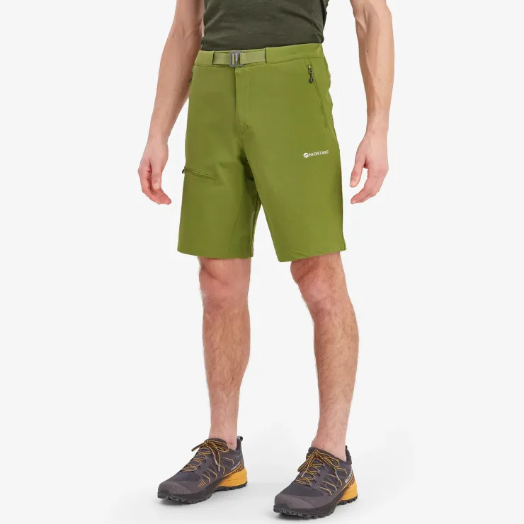 Shorts-Montane Mens Tenacity Shorts - Alder Green