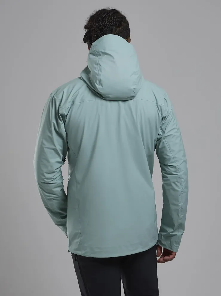 Waterproof Jackets-Montane Mens Torren Jacket - Sea Mist