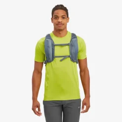 Fast & Light Rucksacks And Vests-Montane Mens Trailblazer 8 Rucksack - Stone Blue
