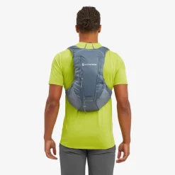Fast & Light Rucksacks And Vests-Montane Mens Trailblazer 8 Rucksack - Stone Blue