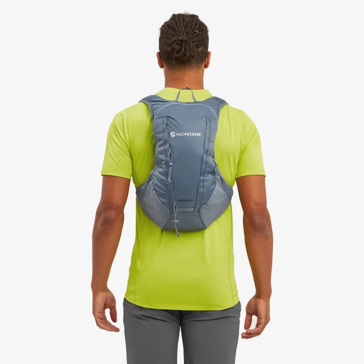 Fast & Light Rucksacks And Vests-Montane Mens Trailblazer 8 Rucksack - Stone Blue