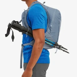 Fast & Light Rucksacks And Vests-Montane Mens Trailblazer 18 Rucksack - Stone Blue