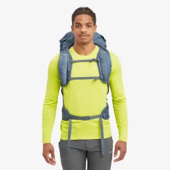 Backpacking Packs-Montane Trailblazer 44L Rucksack - Stone Blue