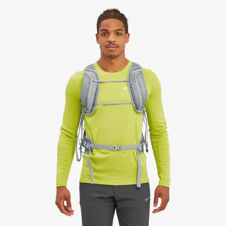 Fast & Light Rucksacks And Vests-Montane Trailblazer LT 28L Rucksack - Pebble Blue
