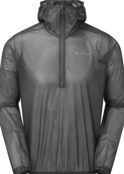 Waterproof Jackets|Waterproof Jackets-Montane Unisex Minimus Nano Pull-On Jacket - Charcoal