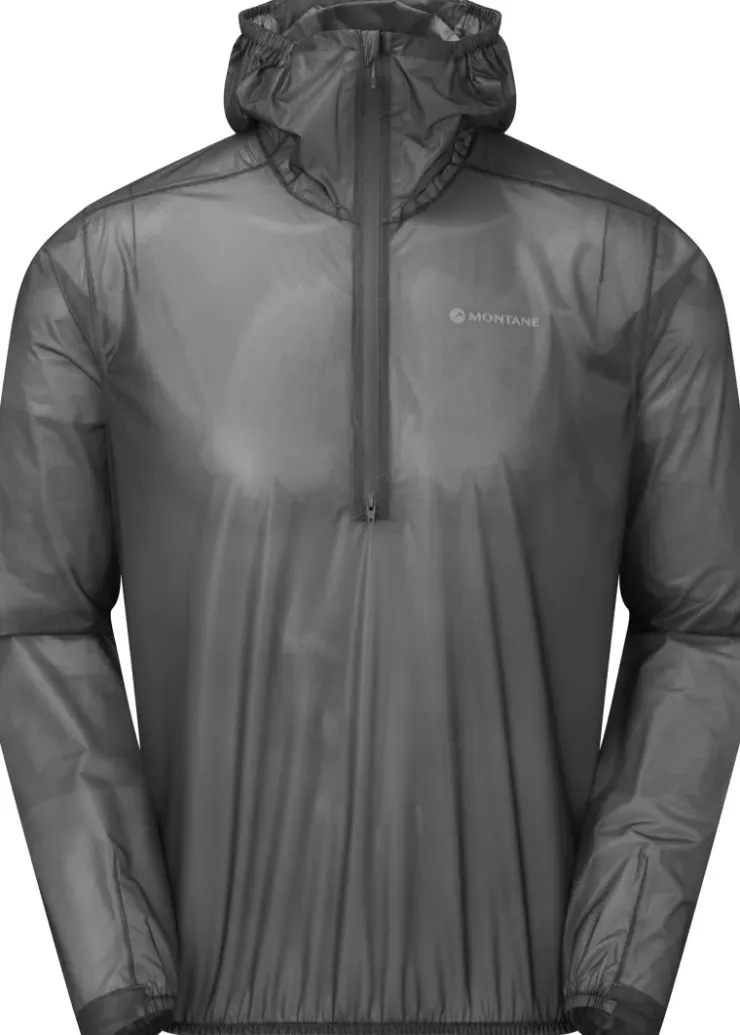 Waterproof Jackets|Waterproof Jackets-Montane Unisex Minimus Nano Pull-On Jacket - Charcoal
