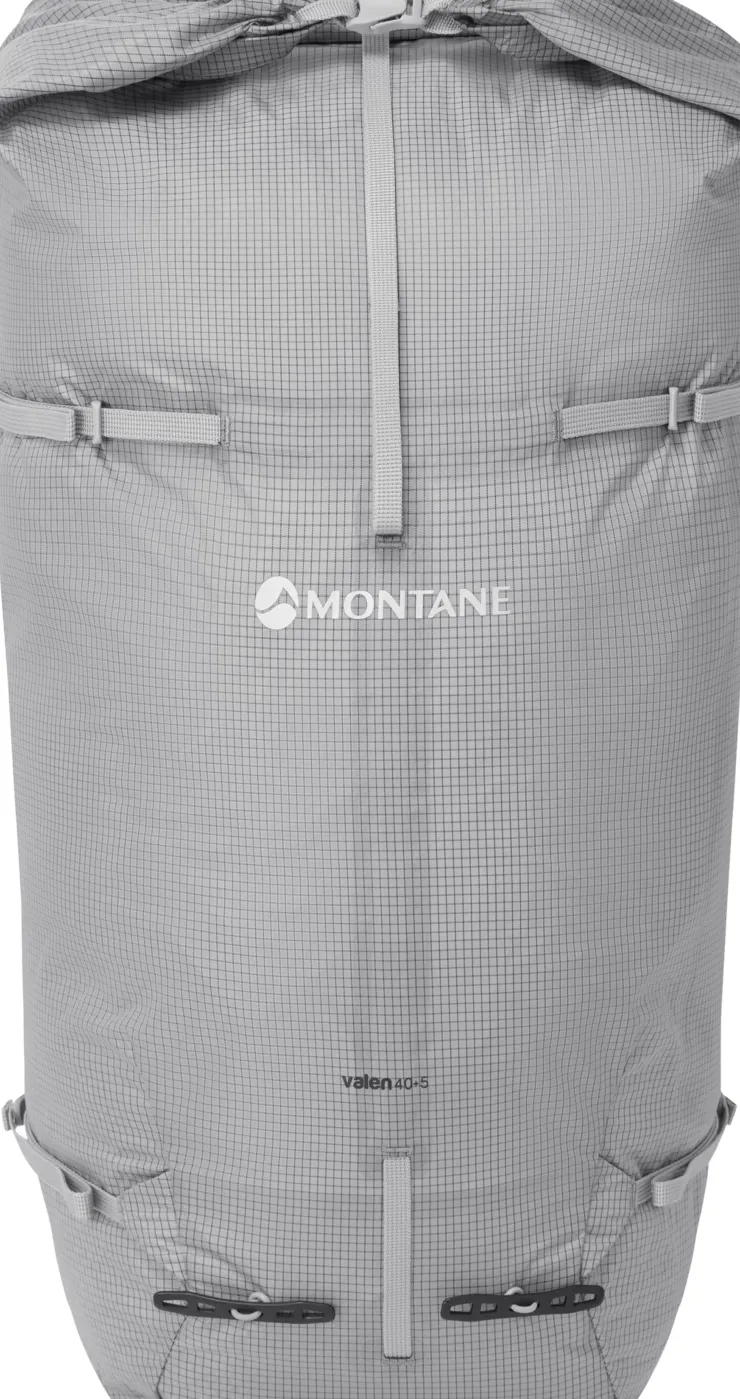 Backpacking Packs-Montane Valen 40+5L Rucksack - Pebble Blue