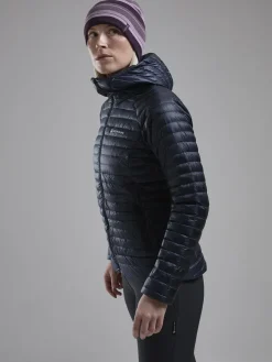 Insulated Jackets-Montane Womens Alpine 850 Nano Hoodie - Eclipse Blue