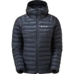 Insulated Jackets-Montane Womens Anti-Freeze Hoodie - Eclipse Blue