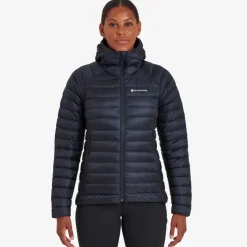 Insulated Jackets-Montane Womens Anti-Freeze Hoodie - Eclipse Blue