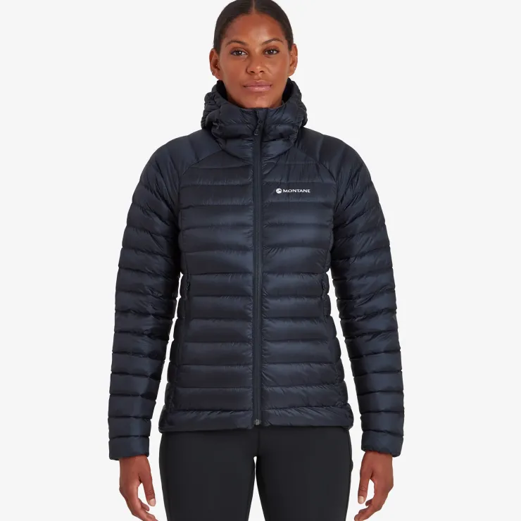 Insulated Jackets-Montane Womens Anti-Freeze Hoodie - Eclipse Blue