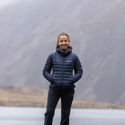 Insulated Jackets-Montane Womens Anti-Freeze Hoodie - Eclipse Blue