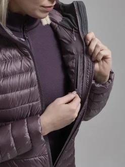 Insulated Jackets-Montane Womens Anti-Freeze Hoodie - Moonscape