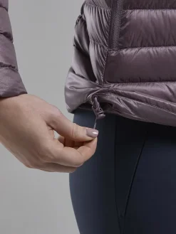 Insulated Jackets-Montane Womens Anti-Freeze Hoodie - Moonscape